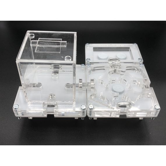 Kit Modular Seta (10x10 Modular, Modulo de humedad y Caja Modular Pequeña)  Hormiguero Modular Seta