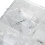 10x10x7cms Caja de forrajeo Pequeña Modular  Hormiguero Modular Seta
