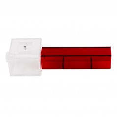 AntBox Tubular - Capuchon rouge inclus (5x5 cm) Anthouse Caisse de nourriture 2