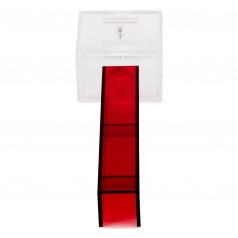 AntBox Tubular Medium - Capuchon rouge inclus Anthouse Caisse de nourriture 2