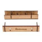 Wooden Test Tube Container Foraging Boxes Anthouse