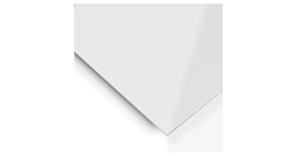 Plancha Metacrilato Blanco Opaco 190 laminas y paneles a medida.