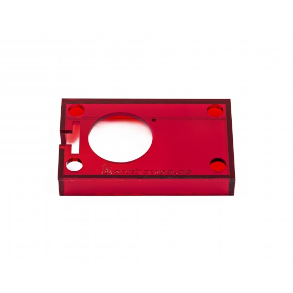 Red Rigid cover with profile Acrylic Anthouse