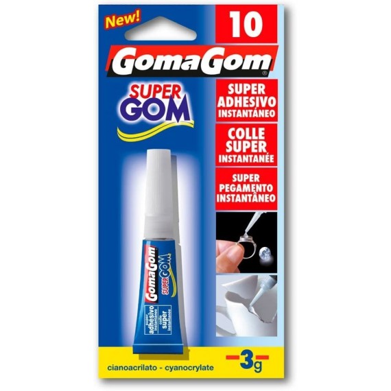 Goma Gom - Super Adhesivo instantáneo - Pegamento Anthouse Metacrilatos