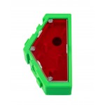 Tapa roja para Carcasas Media Luna  Hormigueros 3D Modulares