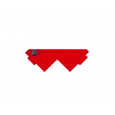 Coperchi in metacrilato rosso Qbik  QBIKS Formicai 3D Modulare
