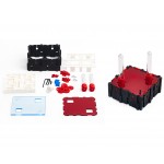 Pacchetto di montaggio Quadra 3 Qbiks  QBIKS Formicai 3D Modulare