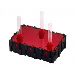 Pack d'assemblage Hexa 3 Qbiks  QBIKS Fourmilières 3D Modulaire