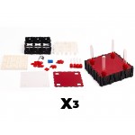 Pacchetto di montaggio 3 Qbiks Nonas  QBIKS Formicai 3D Modulare