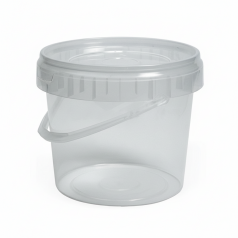 Cubo + Tapa Transparente Cierre Hermético (Capacidad: 2.300cc)  Accueil